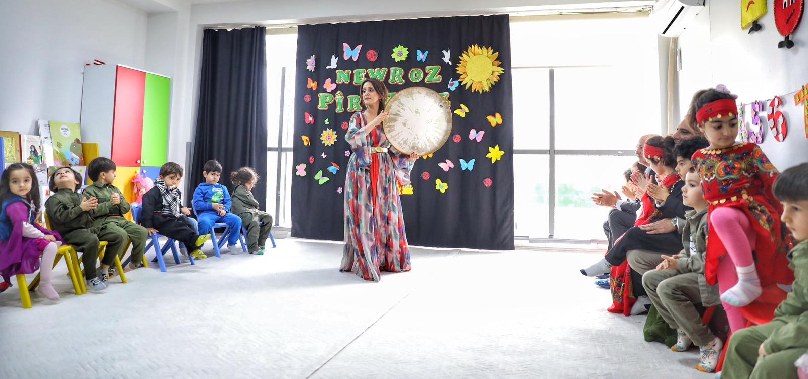 Diyarbakır: Perperike Çocuk Kreşi’nde Renkli Newroz Kutlaması