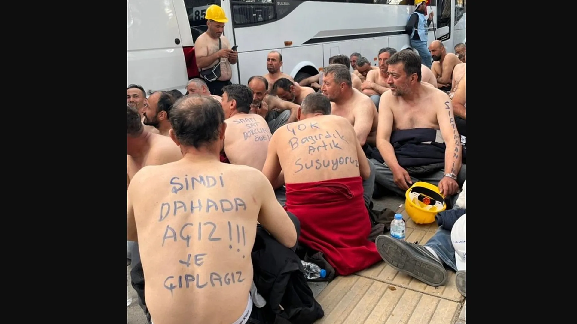 Madenciler Ankara’da açlık grevine başladı: Açız, yoksuluz, çıplağız…