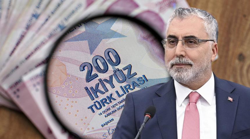 Bakan Işıkhan duyurdu: Bayram ikramiyesi 4 bin TL oldu