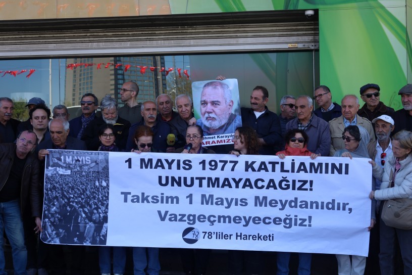 Kazancı Yokuşu’nda 1977 1 Mayıs anması: “Bu meydandan vazgeçemeyiz”