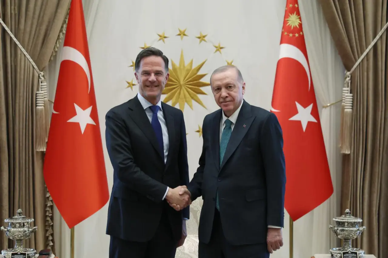 NATO Genel Sekreteri Rutte, Cumhurbaşkanı Erdoğan ile görüştü.