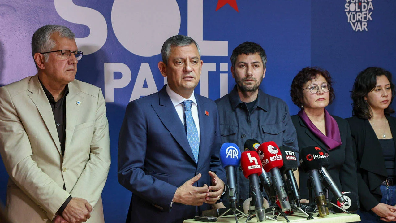 CHP Genel Başkanı Özgür Özel, SOL Parti’yi ziyaret etti