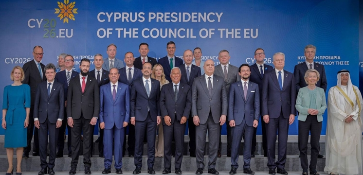 Şara Kıbrıs’taki Avrupa Birliği zirvesine katıldı