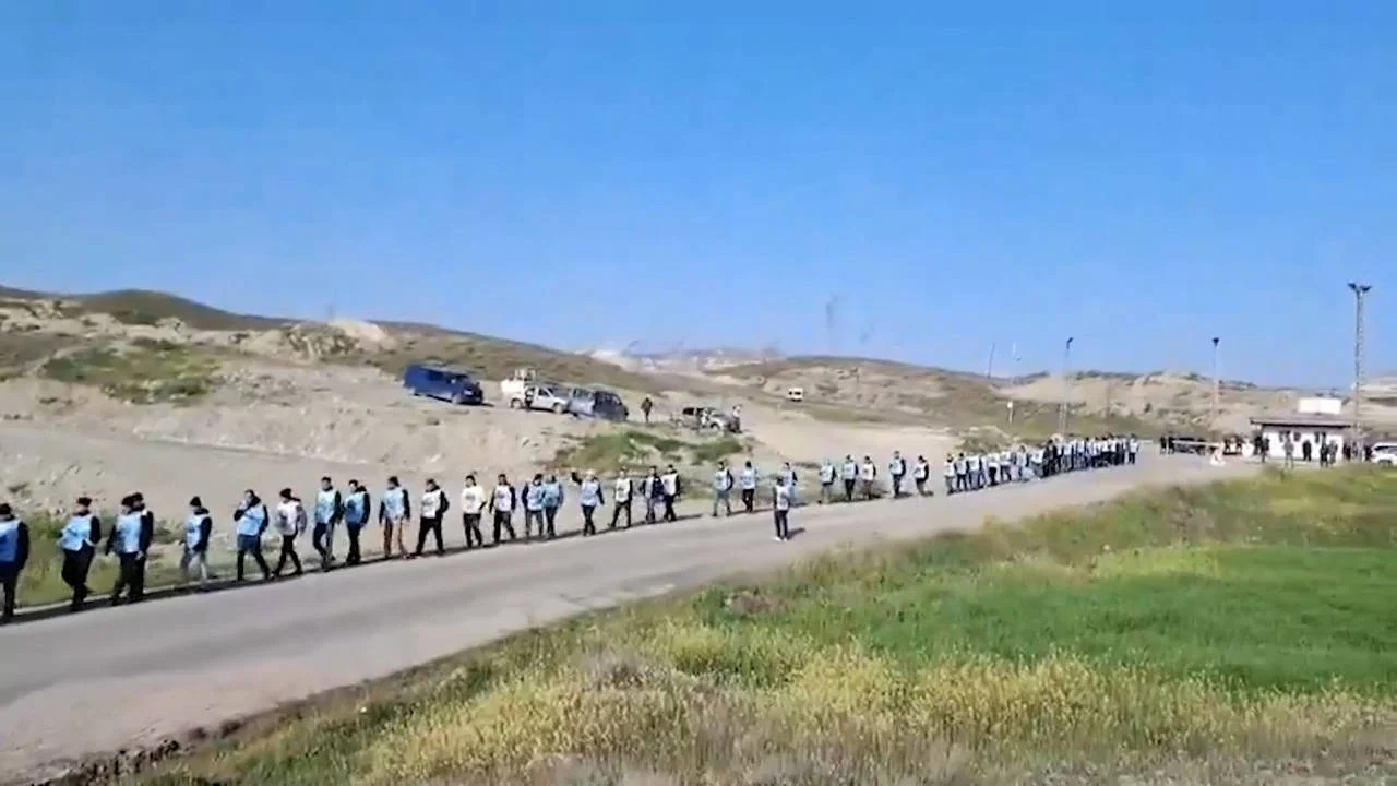 TMMOB’den Doruk Madencilik işçilerinin yürüyüşüne destek