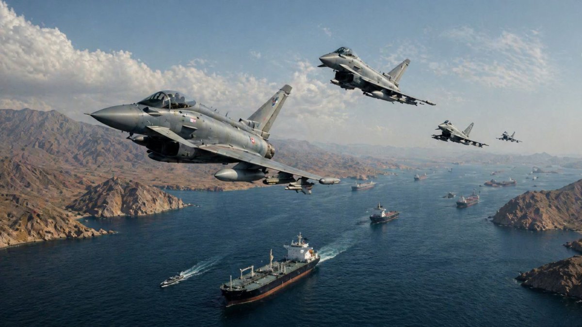 İngiltere, Hürmüz Boğazı’na ek savaş uçağı ve dronlar sevk edecek