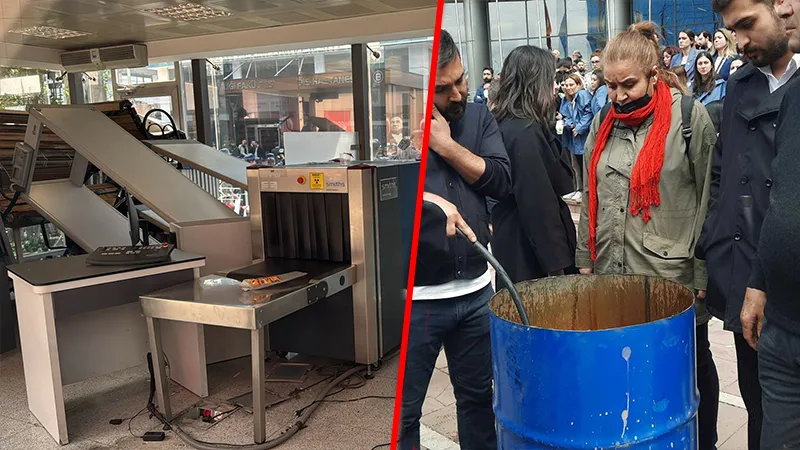 CHP Genel Merkezi’nde direniş hazırlığı: Barikatlar kuruldu