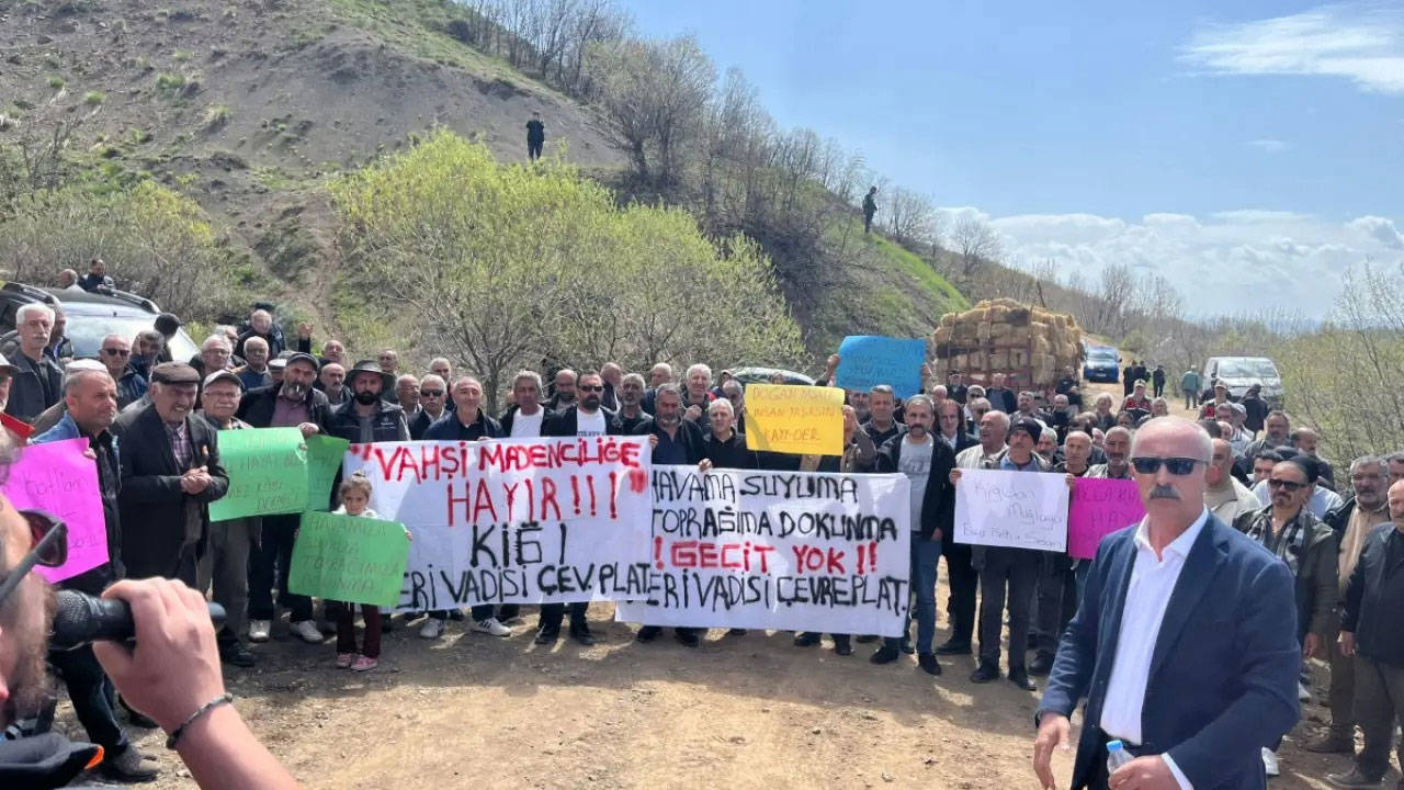 Kiğı’da siyanür tepkisi büyüyor: “Doğamız şirketlere teslim edilemez”