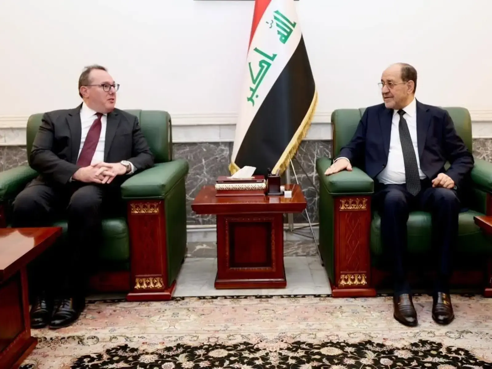 Irak: Maliki, ABD’li diplomat Joshua Harris ile bir araya ge